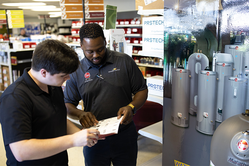 Showing our customers info about our Chattanooga water heaters